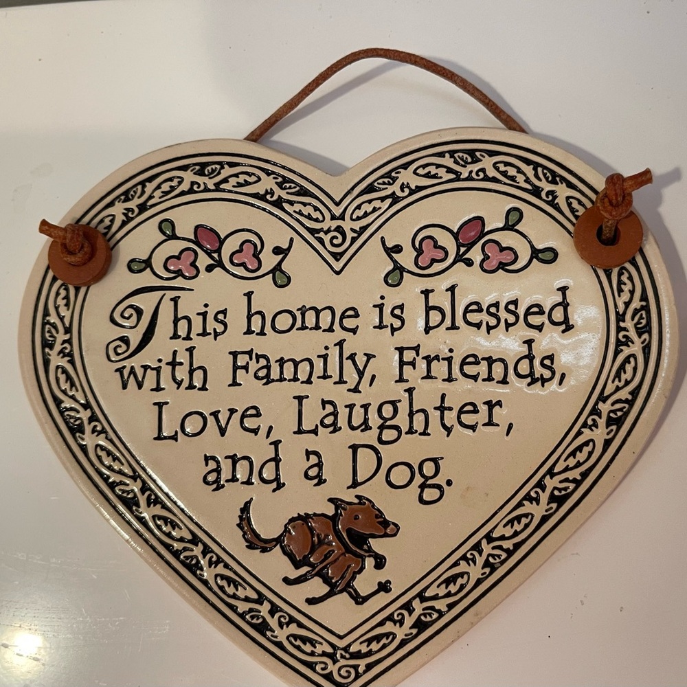 Blessed home with family, friends and dogs!